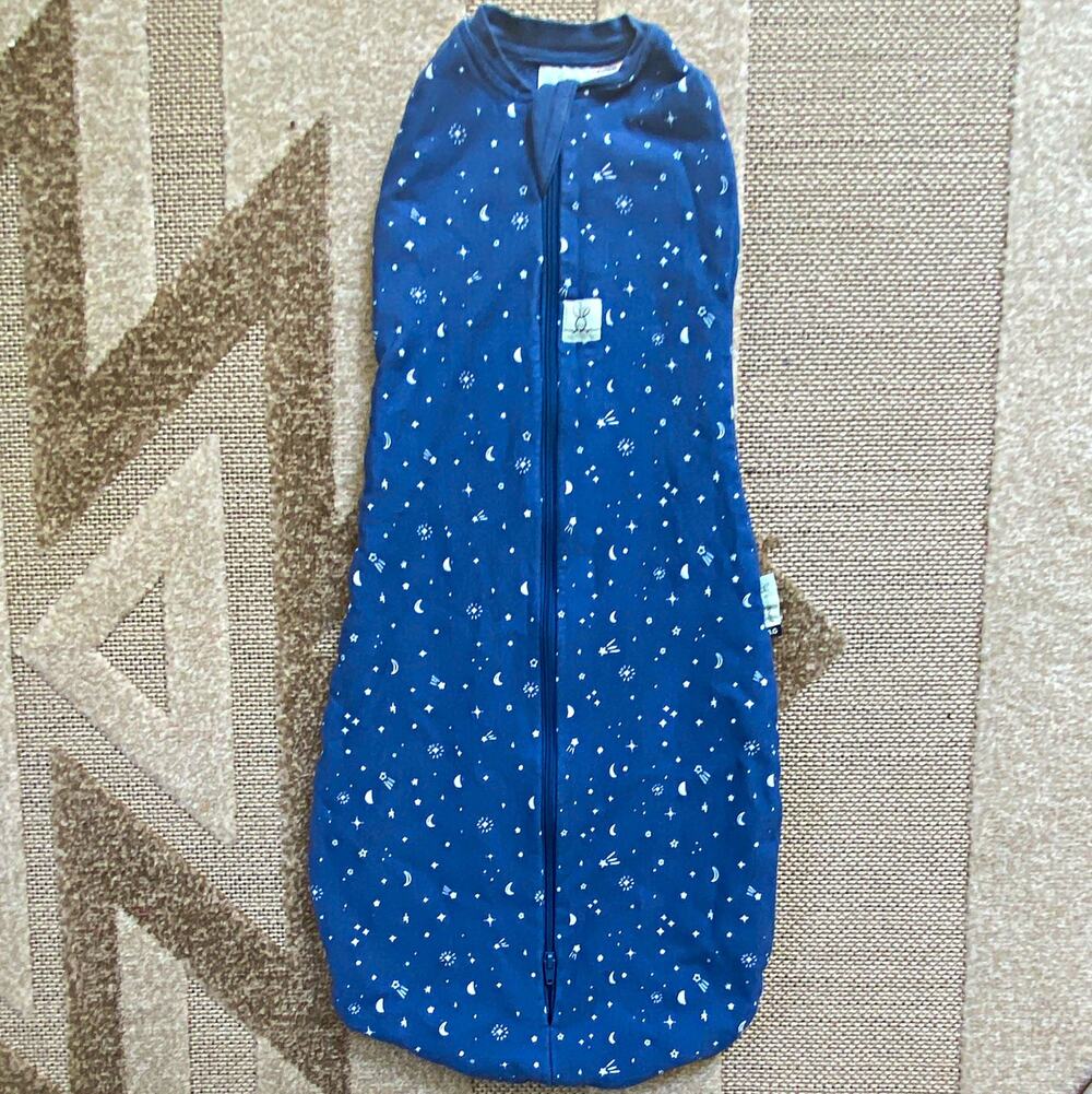 ergoPouch Baby Sleeping Bag Sleep Sack 1.0 TOG Moon & Stars Blue 0-3M